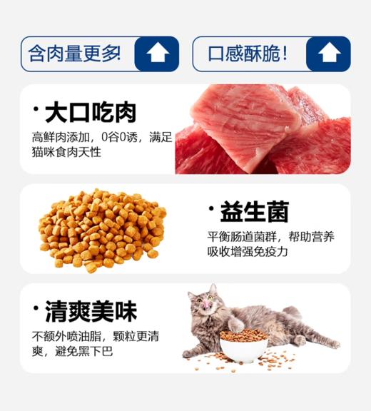 宠悦嘉全价全期1.5Kg/10kg牛肉口味膨化猫粮，买猫粮送猫罐头 商品图1
