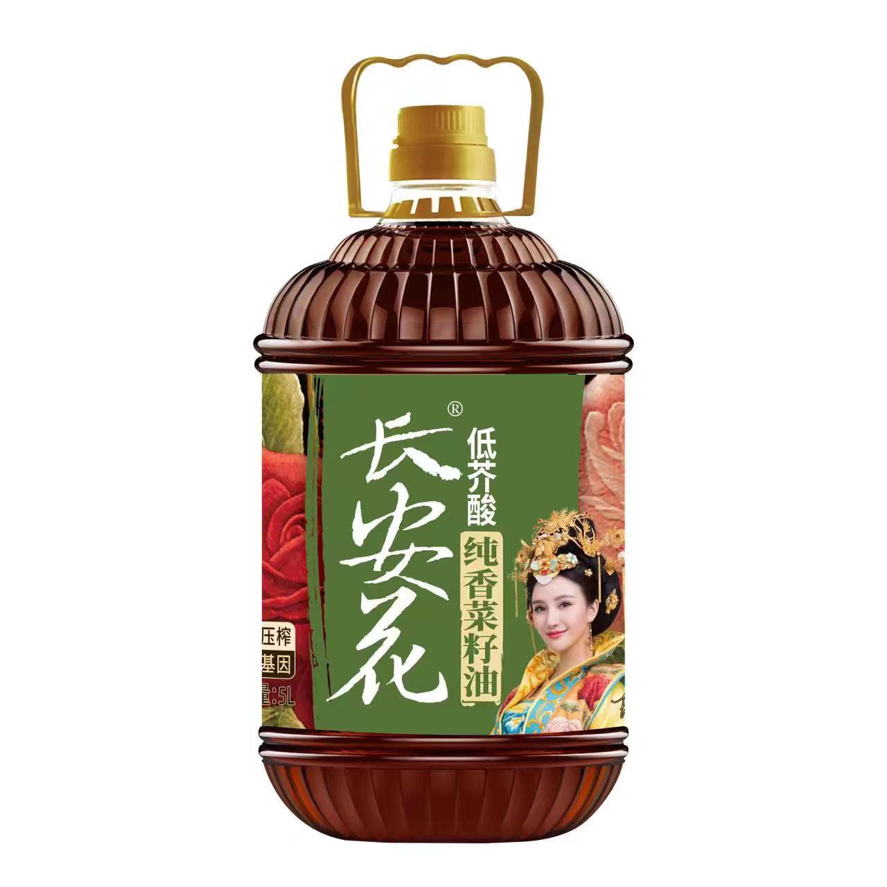 长安花低芥酸纯香菜籽油 非转基因 5L