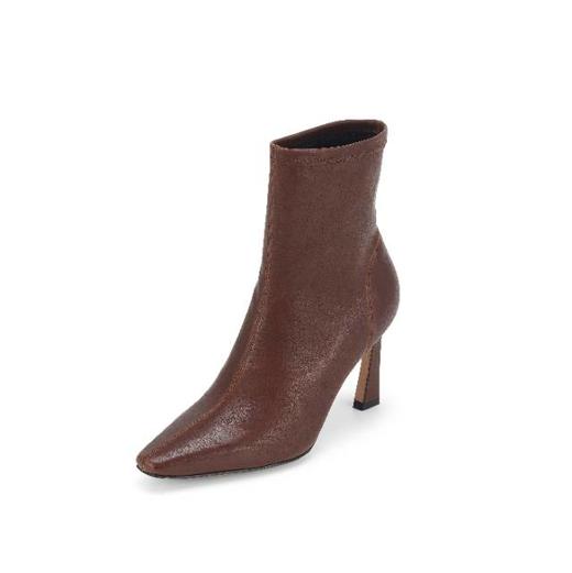 【云粉节】BF楼westory秋冬新款优雅风中高跟小尖头百搭短靴切尔西 商品图3