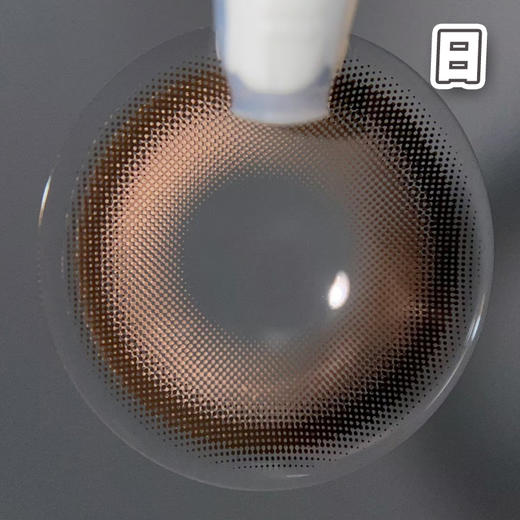 #CD-10 小奶棕琥珀 棕色【10片装】国产精品 / 14.2mm日抛 商品图1