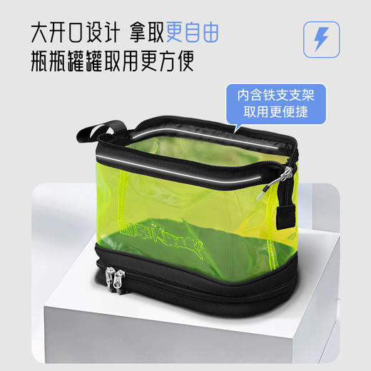 的幸洗漱包手提男女士旅行收纳袋内衣出差干湿分离 商品图2