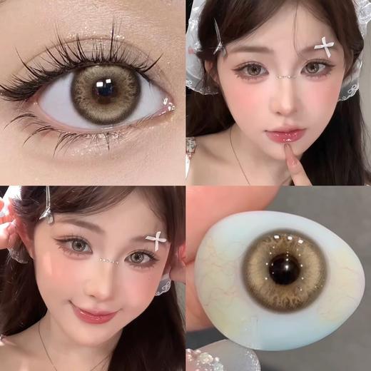 Papadox·月抛合集  68一盒  99三盒  月抛上新~三个特调颜色 不挑人的百搭精致度！一盒两片同一个度数！！韩国0-800度<一盒两片> 商品图6