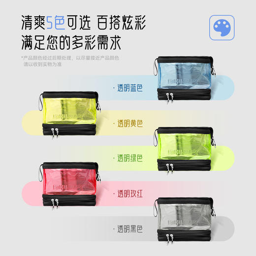 的幸洗漱包手提男女士旅行收纳袋内衣出差干湿分离 商品图1