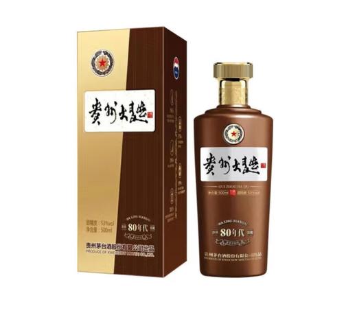 茅台贵州大曲酒 80年代 53度 500m 单瓶装（整箱为6瓶） 商品图3