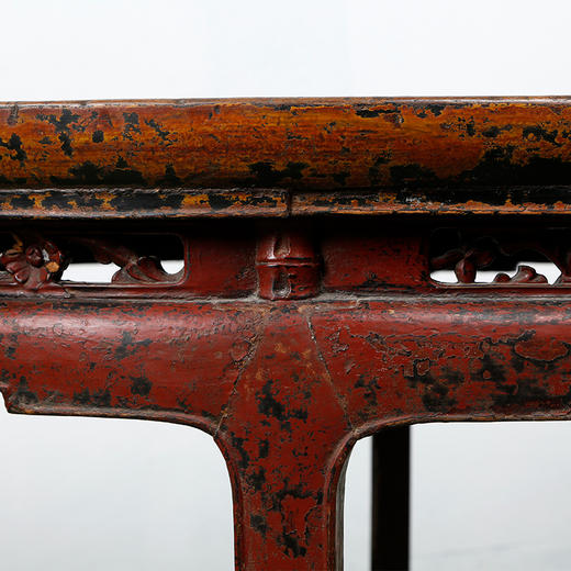 华伦正品雕花双拼圆桌实木雕刻明清古典家具搭配书房老物件收藏 商品图2