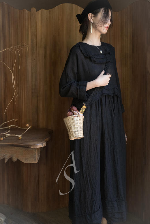 Daniela Gregis  手工钩针背带中号/小号竹编篮型包 商品图2