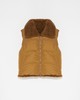 Yves Salomon - VEST   TECHNICAL FABRIC/LAMB - NUTS - 女装 - 背心 - 坚果棕 商品缩略图0