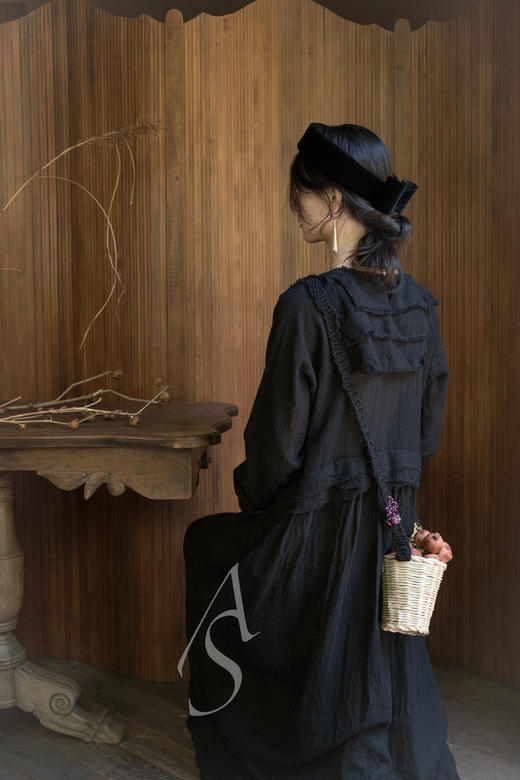 Daniela Gregis  手工钩针背带中号/小号竹编篮型包 商品图3