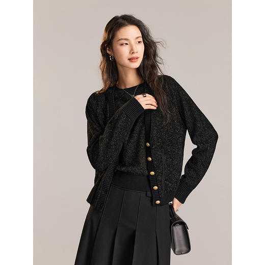 棉仓356635020-星空香风两件套毛衫 商品图0