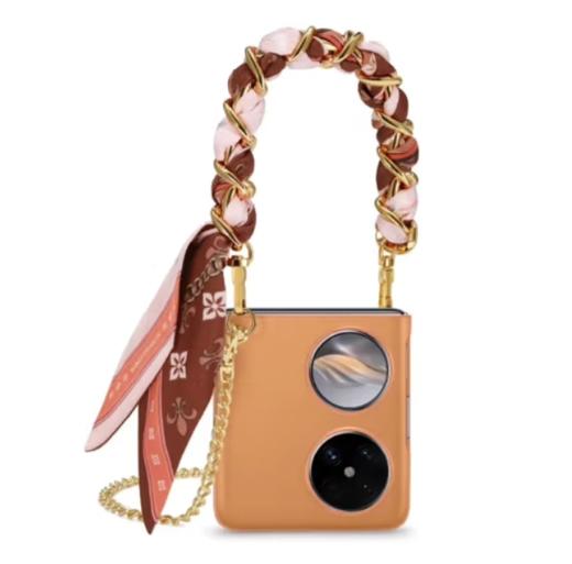 华为（HUAWEI） Pocket 2丝巾皮革壳保护套 商品图0