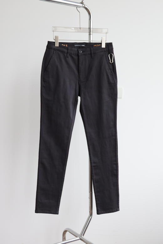 H.B X 宝SHI捷 弹力修身棉弹缎纹面料 休闲长裤 xxk171 商品图5