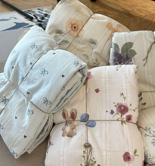 竹纱棉四件套轻薄透气 商品图0