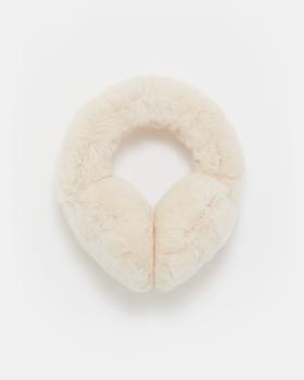 Yves Salomon - EARWARMER  REX RABBIT - CALIN - 配件 - 耳罩 - 卡琳奶茶