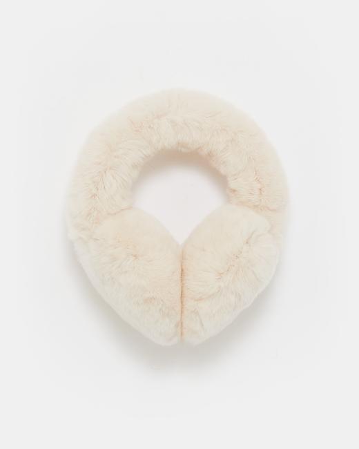 Yves Salomon - EARWARMER  REX RABBIT - CALIN - 配件 - 耳罩 - 卡琳奶茶 商品图0