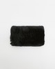 Yves Salomon - HEAD BAND KNITTED REX RABBIT - BLACK - 配件 - 头带 - 黑色 商品缩略图0