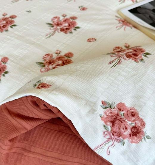 竹纱棉四件套轻薄透气 商品图6