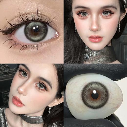 Papadox·月抛合集  68一盒  99三盒  月抛上新~三个特调颜色 不挑人的百搭精致度！一盒两片同一个度数！！韩国0-800度<一盒两片> 商品图7