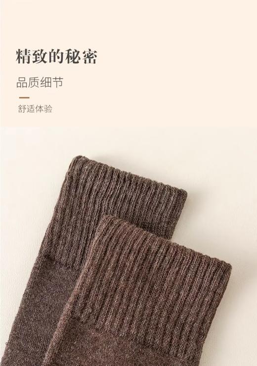 加厚毛圈保暖过膝袜护腿也显瘦半腿袜 到手3双 商品图10