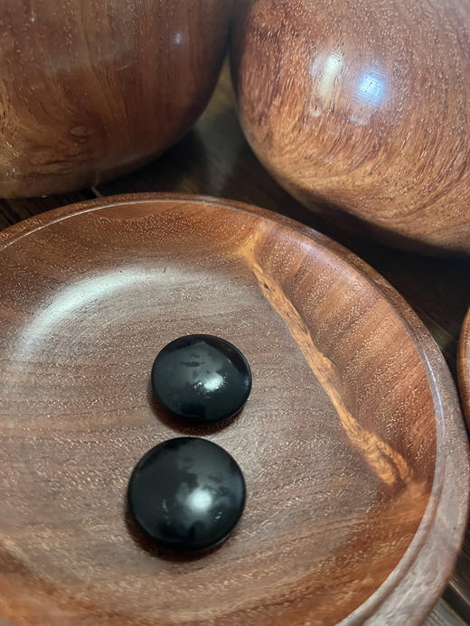 天然宝石围棋，白子白松石，黑子黑曜石。赠送木罐 商品图11