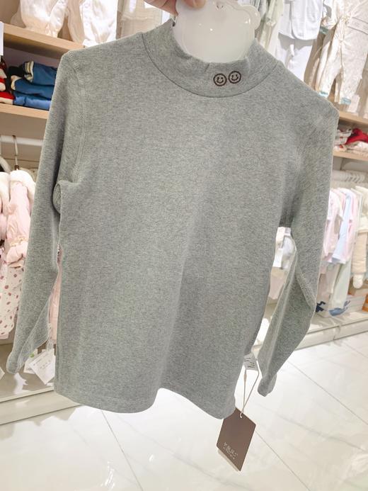 JT-23ST003忆童乐笑脸打底衫（粉色/灰色，90-130尺码可选） 商品图2