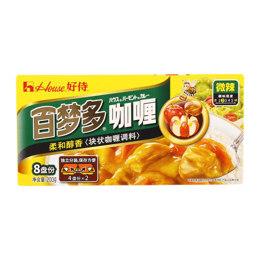200g好侍微辣百梦多咖喱 商品图0