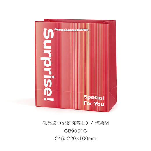 礼研社彩虹主题礼品袋 彩虹弥散曲系列 商品图4