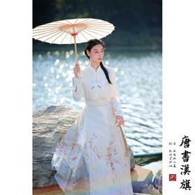 【狸奴戏春】织金妆花工艺新中式国风马面裙招财小猫套装