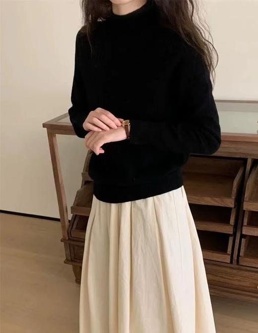 一体成衣无缝羊绒羊毛基础毛衫 商品图4