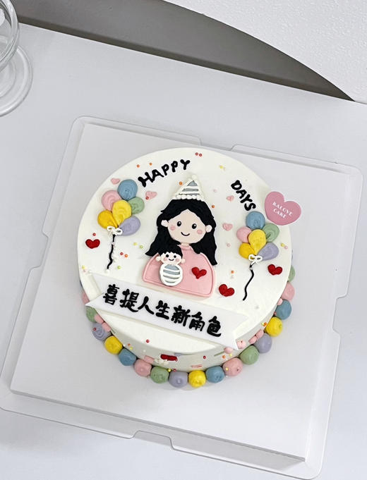 新手妈妈手绘蛋糕 商品图0