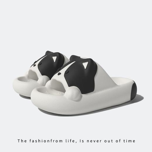 【时尚百搭，舒适耐穿】小狗柯基拖鞋，可爱动人；秋夏新款，轻便厚底增高，细节考究方便极。新款洗澡凉拖，室内外皆适宜，季节无言，品质有加。 商品图7