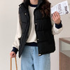 百媚生 短款羽绒棉马甲女士外搭宽松韩版外穿马夹背心外套 XY301 商品缩略图2