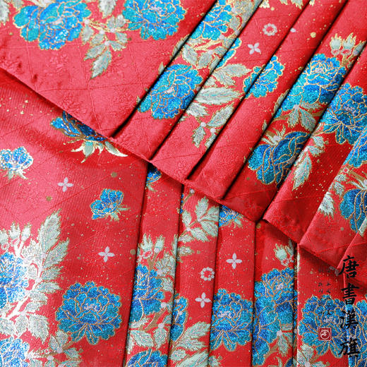 【凤求凰·宫墙红】织金妆花工艺新中式国风马面裙精贵凤凰套装 商品图6