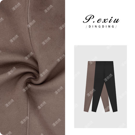 04-4潘依绣丁丁宠粉秋冬慕斯绒提臀显瘦鲨鱼裤打底裤 CF3392 商品图0