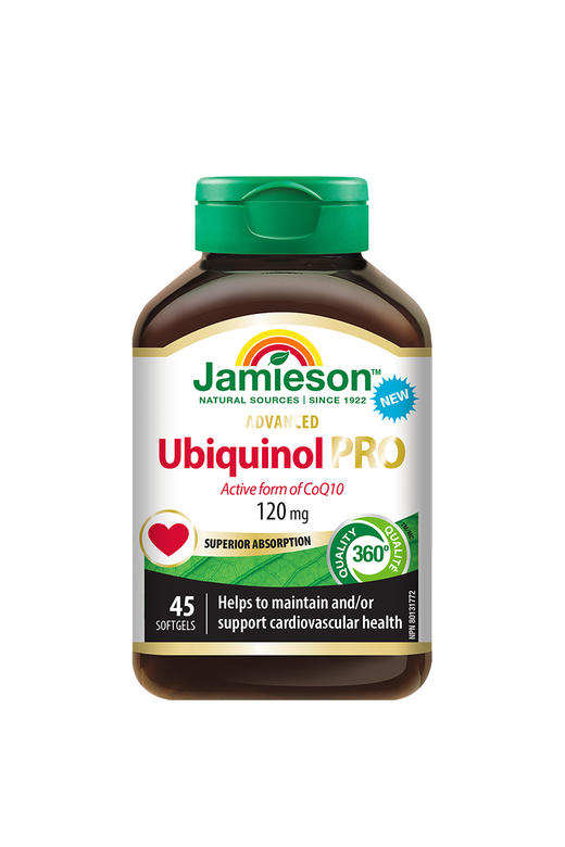 Jamieson 健美生 还原型辅酶泛醇 120mg45粒 商品图0