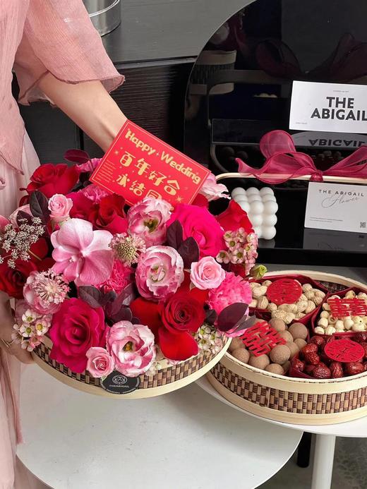 双层花篮-端午花篮/喜事花篮/月子花篮 商品图9