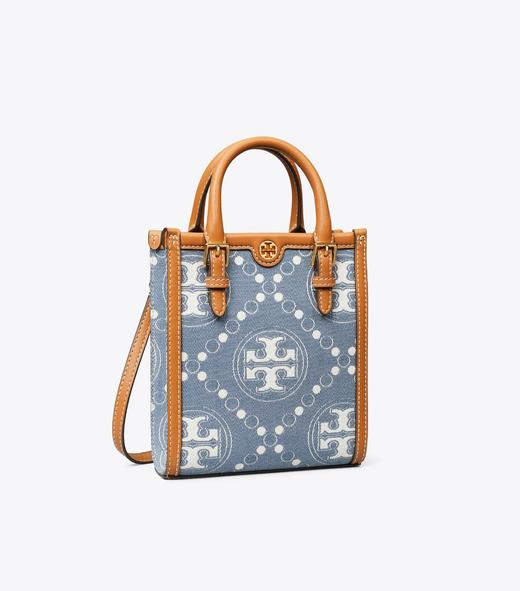 🎉黑五大促！Tory burch 专柜款牛仔老花琴谱包 商品图4