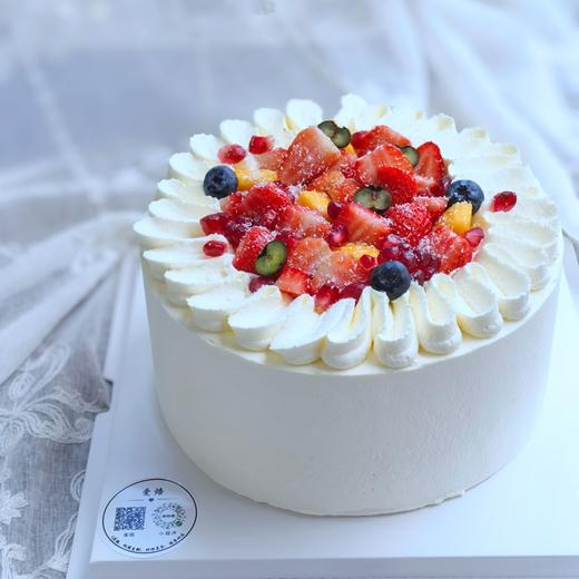 鲜甜水果生日蛋糕 商品图0