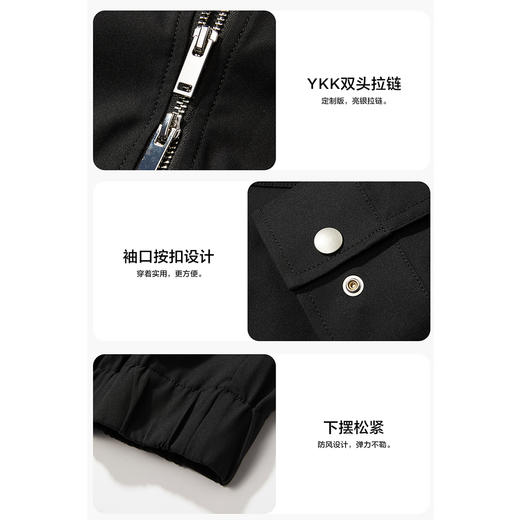 【品牌优选】棉先生-SOLOTEX翻领行政夹克 商品图4