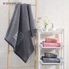 金号毛巾纯棉高档运动浴巾 加厚加大男士洗澡巾 灰色 150*73cm 480g 商品缩略图0