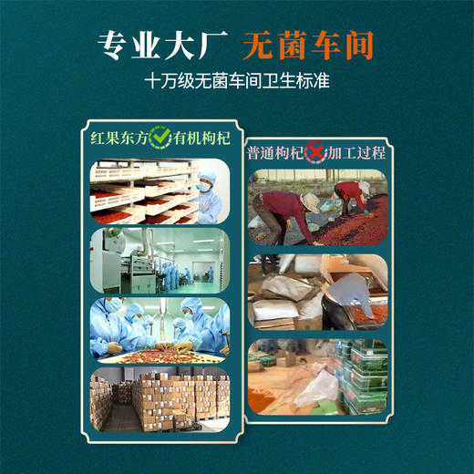 宁夏有机枸杞  可以嚼着吃的枸杞 商品图5