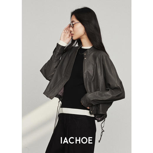 棉仓3561527001-灰色皮衣 商品图0