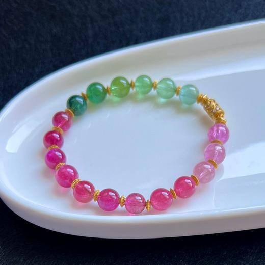 8mm碧玺手链 商品图2