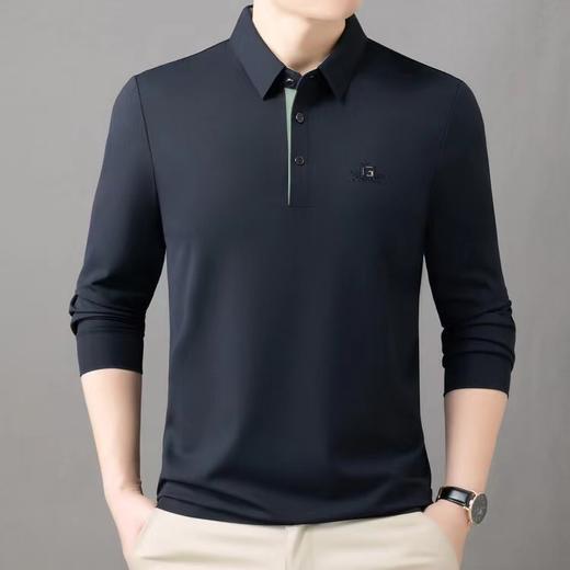 品牌直供罗蒙男士八色翻领POLO衫 商品图1