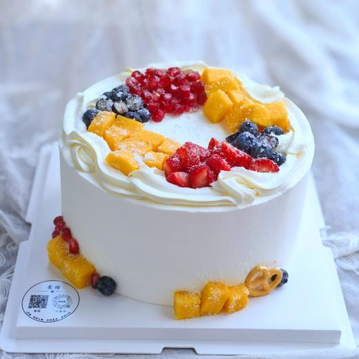鲜甜水果生日蛋糕 商品图0