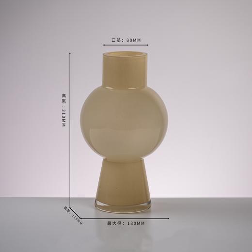 北欧现代简约ins风花瓶摆件客厅花瓶琉璃玻璃插花法式家居装饰 商品图5