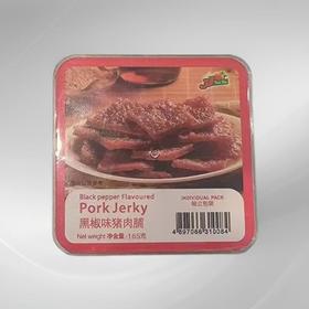 黑椒味猪肉脯 165g/盒