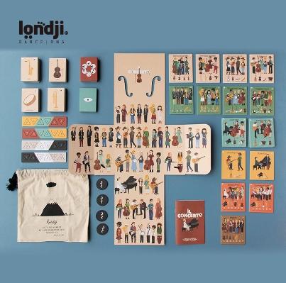 londji儿童进口拼图桌游协奏曲 商品图1