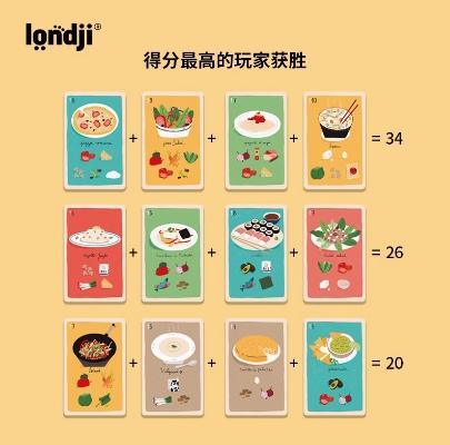 londji儿童进口拼图桌游美食游戏 桌游 商品图3