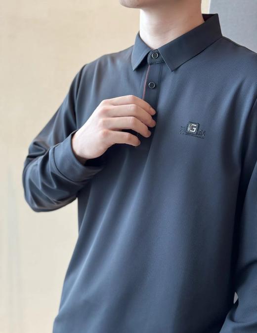 品牌直供罗蒙男士八色翻领POLO衫 商品图3