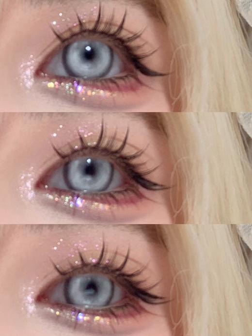 Recolook高遮瞳COS片半年抛-锦鲤白银（COS专用高遮瞳片、介意勿拍） 商品图6